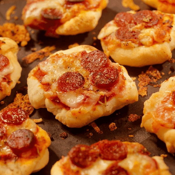 Mini Cocktails Salées - Mini Pizza - VCake