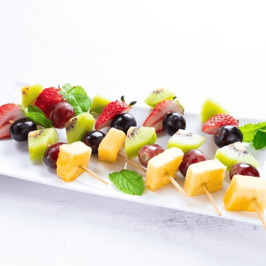 Mini Cocktails Sucrées | Brochette de Fruits frais.